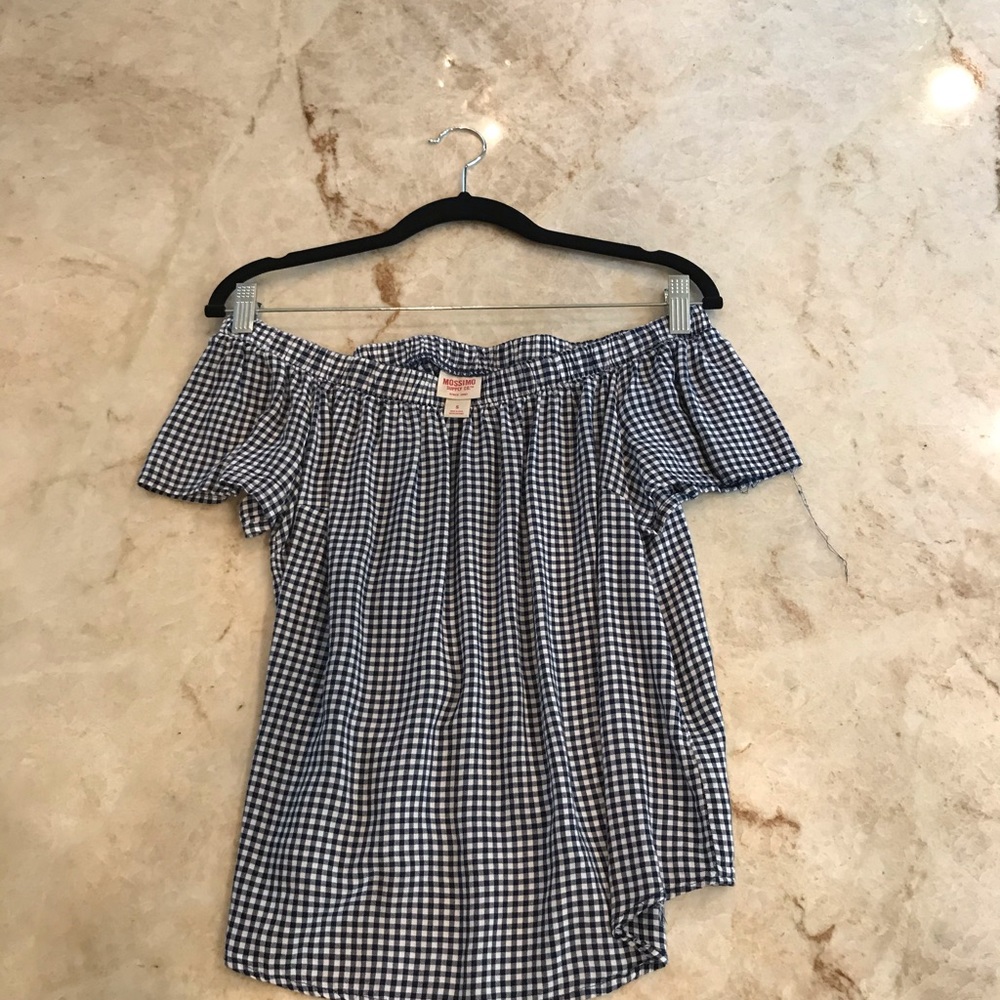 strapless blouse